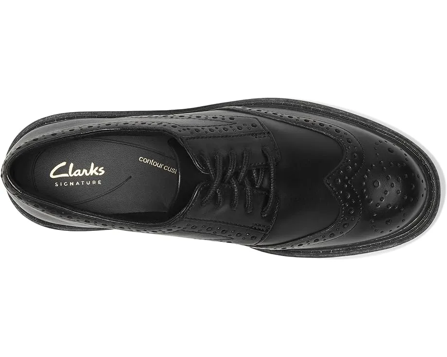 Оксфорды-дерби Clarks Orinoco 3 Derby из премиальной кожи с массивной подошвой