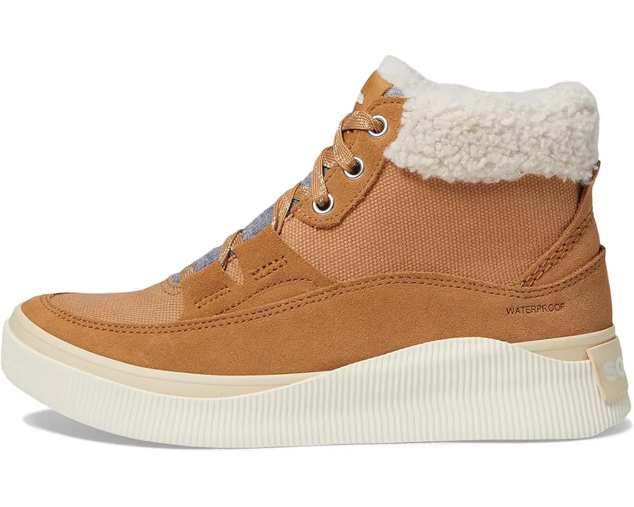 Кроссовки SOREL Out N About IV Mid Sneaker Waterproof с верхом из замши и холста