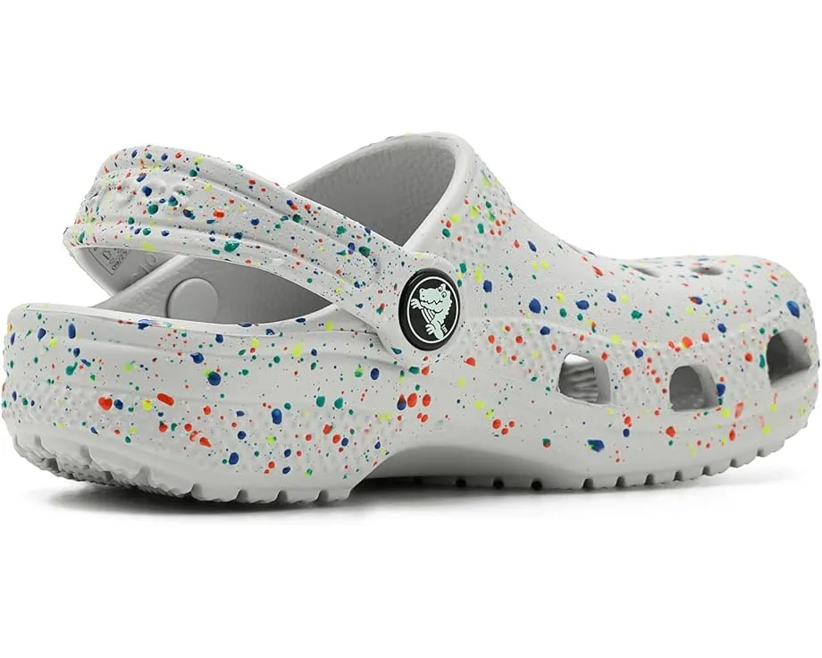 Crocs Classic Marbled Tie-Dye Clog сабо с мраморным принтом тай-дай