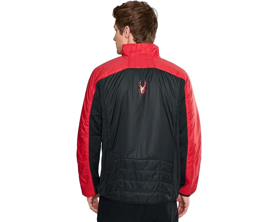 Гибридная утепленная куртка Spyder Glissade с карманами YKK