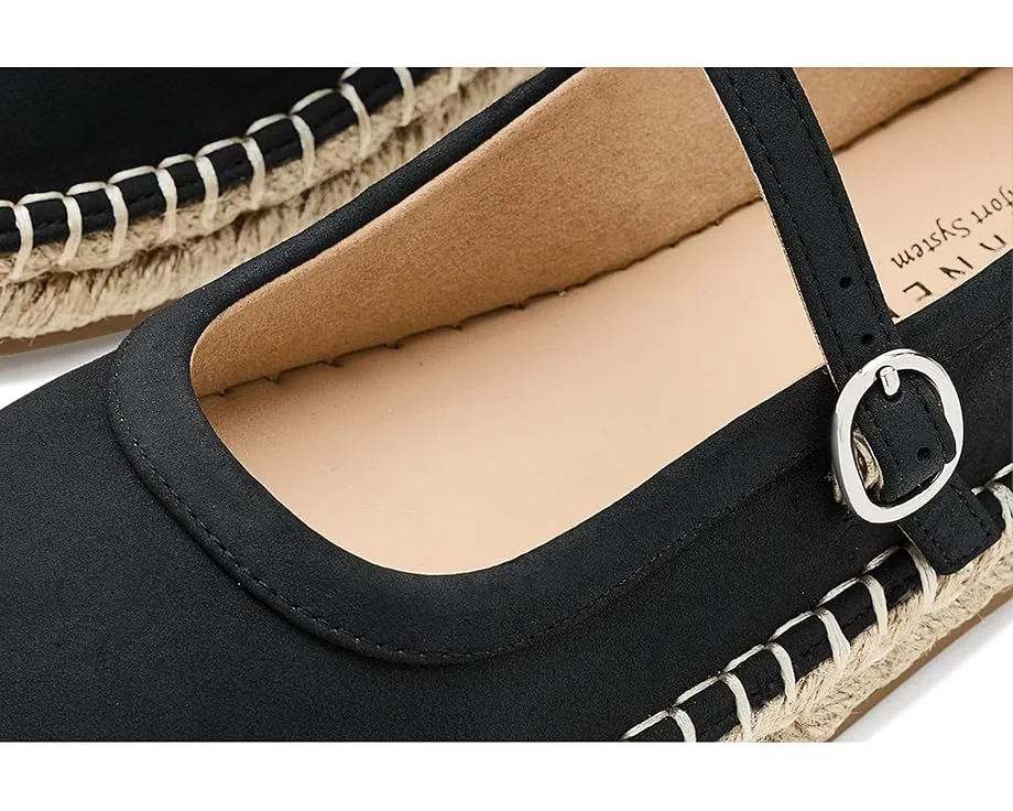 Эспадрильи Kenzie на платформе от Journee Collection с пряжкой