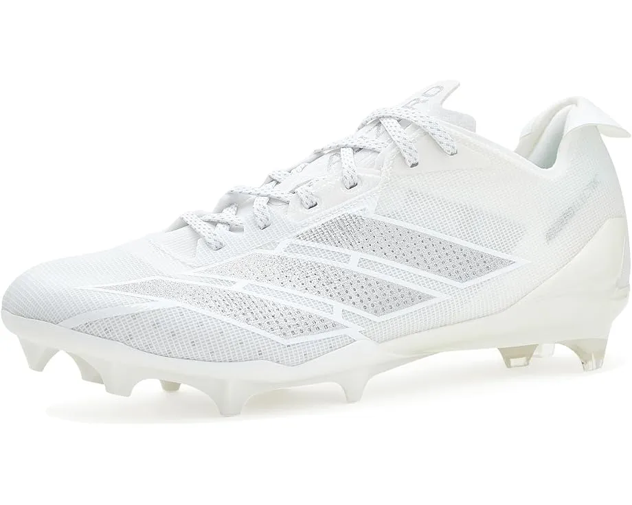 Бутсы Adidas Adizero Electric для американского футбола белые с золотым