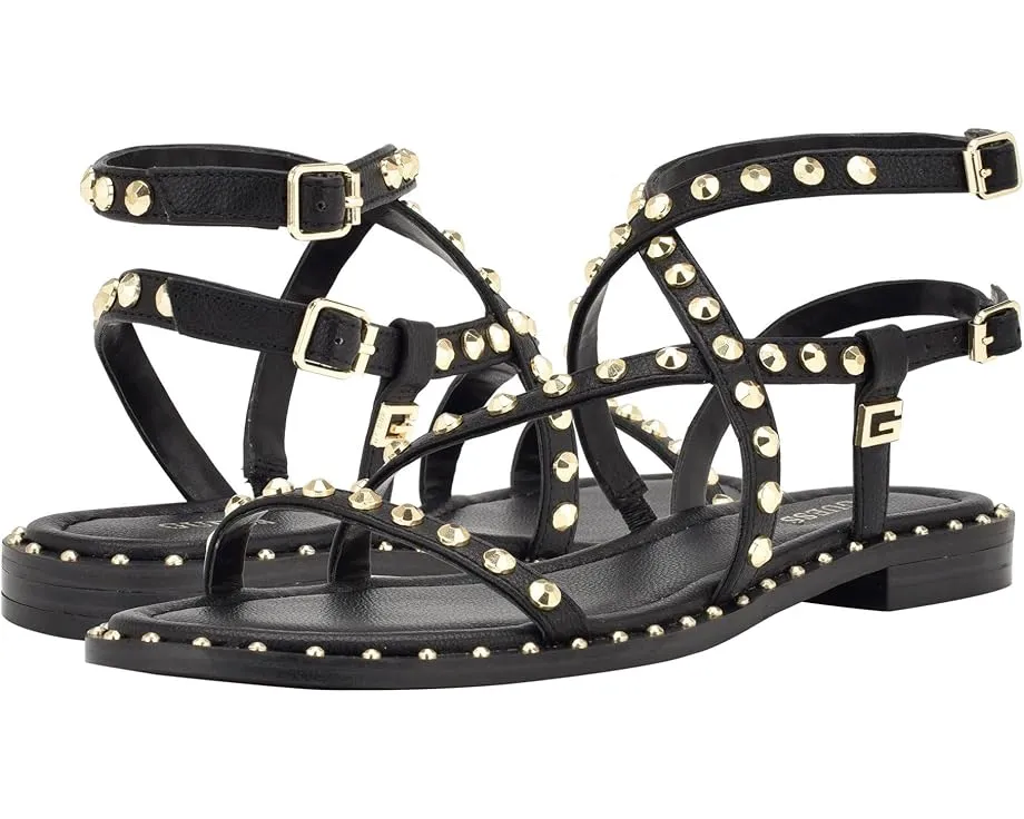 Балетки GUESS Yamara с ремешками в гладиаторском стиле