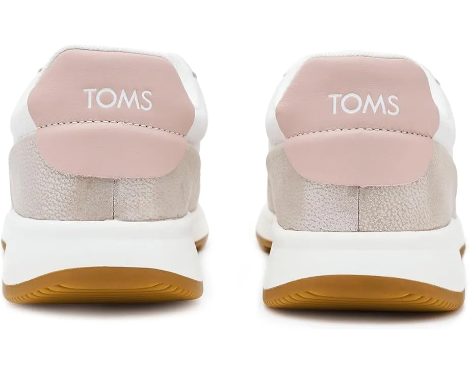 Кроссовки TOMS TRVL LITE Retro из замши с эластичным мысом и съемной стелькой