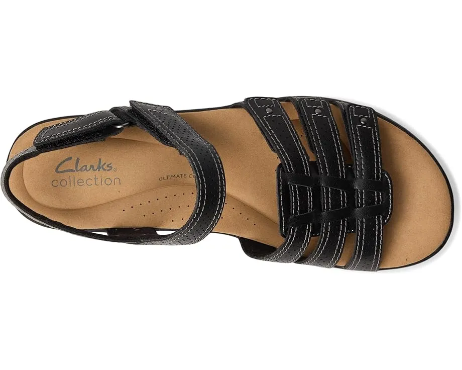 Сандалии Clarks Elizabelle Kay из мягкой кожи на липучке