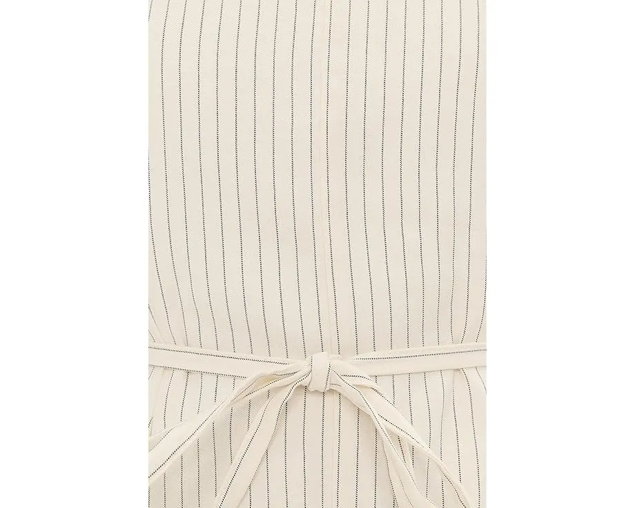 Madewell Smock Back Romper-Cotton Polyester с квадратным вырезом и регулируемыми бретелями