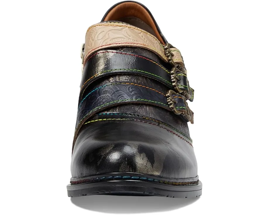 Ботильоны L'Artiste by Spring Step Graphic с декоративной пряжкой и бархатной подкладкой