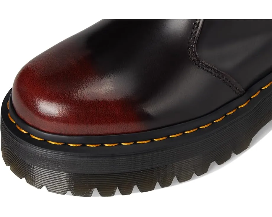 Кожаные челси Dr. Martens 2976 Quad с эффектом потертости и подошвой Quad