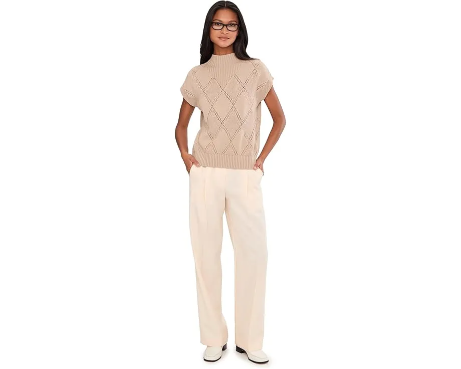 Топ Keffin с расслабленным кроем и воротником стойкой от Varley