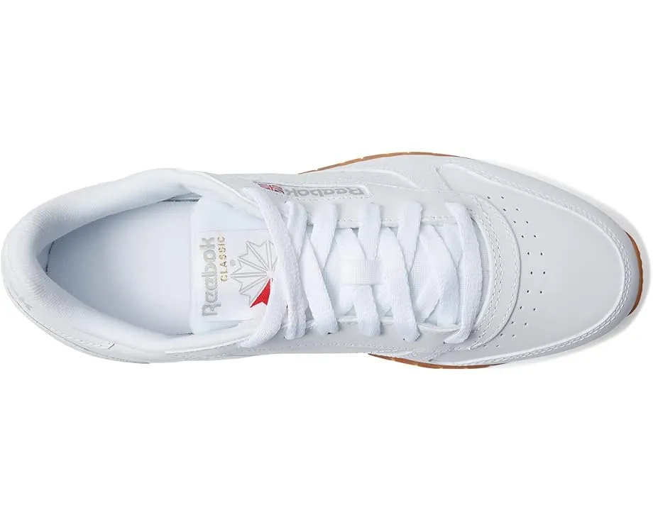 Кроссовки Reebok Lifestyle Classic Leather из кожи с резиновой подошвой