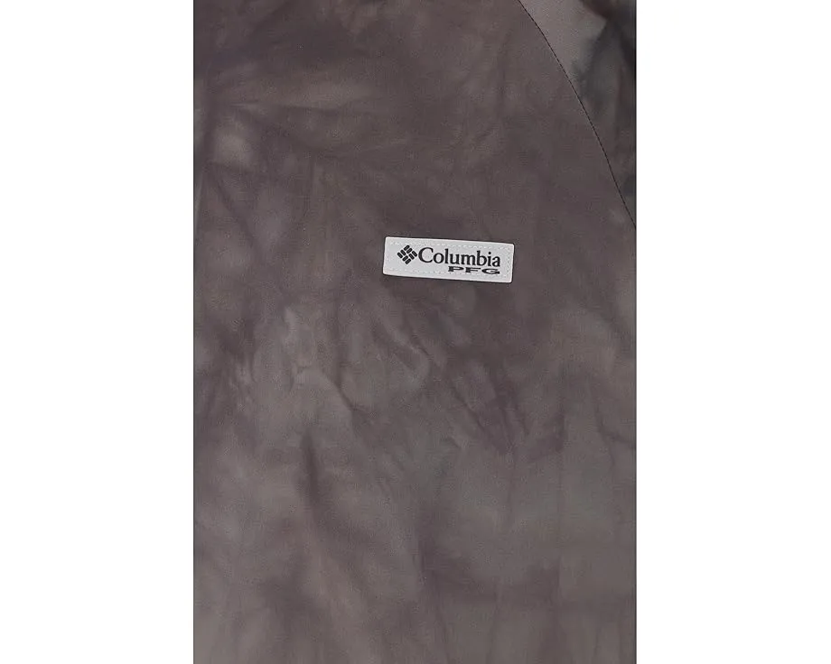 Толстовка Columbia PFG Uncharted Cloud с полузастежкой и принтом тай-дай