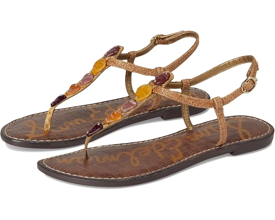 Кожаные сандалии Sam Edelman Gigi Stone с декором из камней