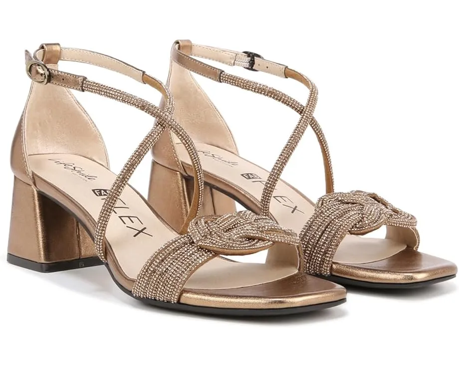 LifeStride Captivate вечерние босоножки на устойчивом квадратном каблуке со стразами