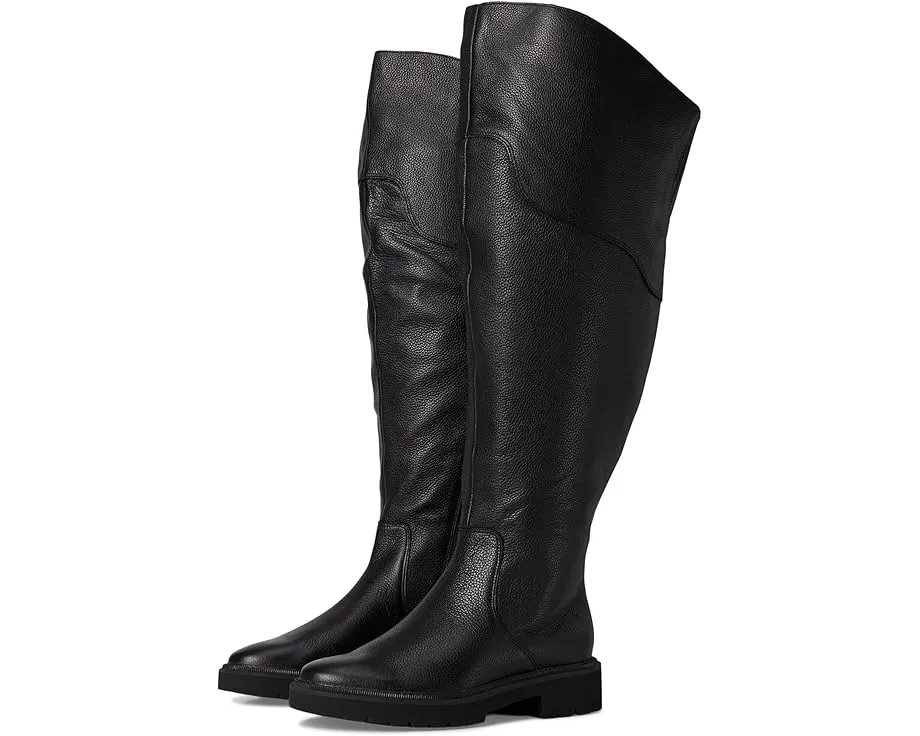 Naturalizer Сапоги Scarlette Extra Wide Calf выше колена на платформе с миндалевидным носком