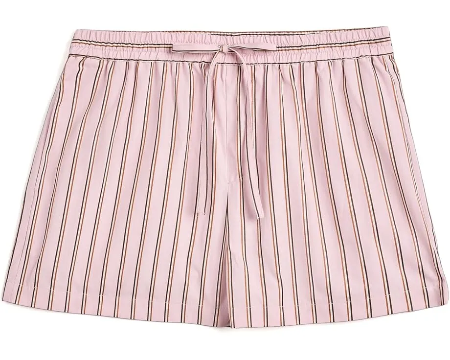 Шорты Joe's Jeans The Boxer с высокой посадкой и принтом в полоску