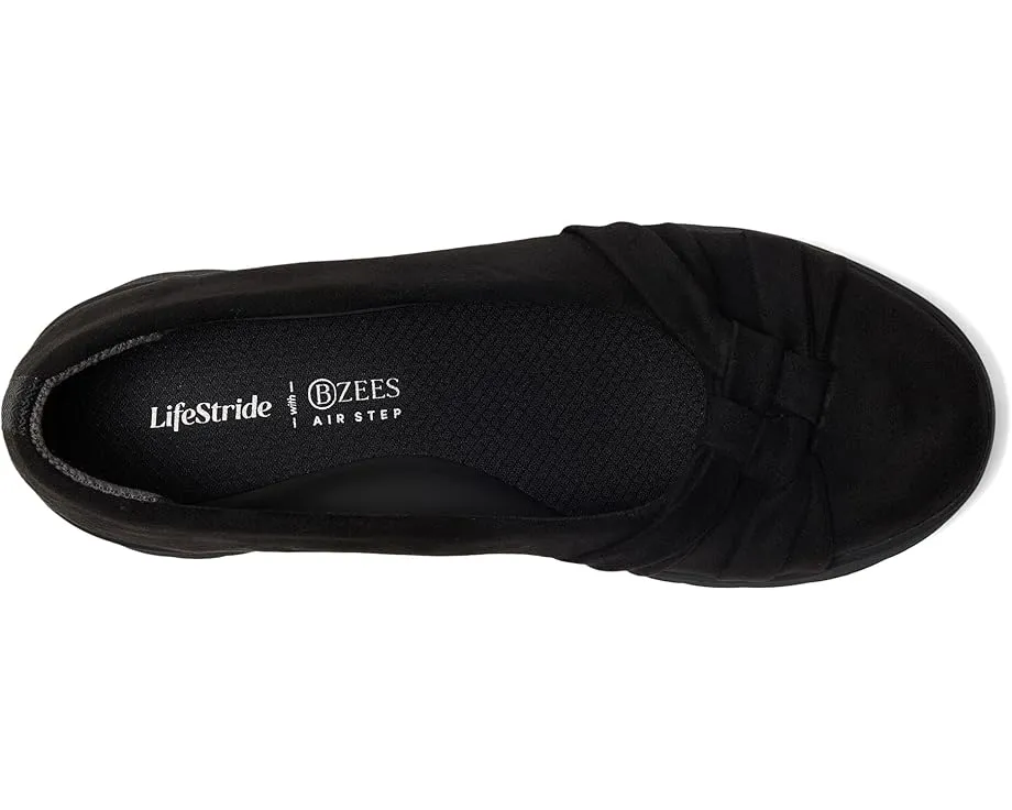 Балетки LifeStride Glamour с накладкой из ткани и технологией Air Step