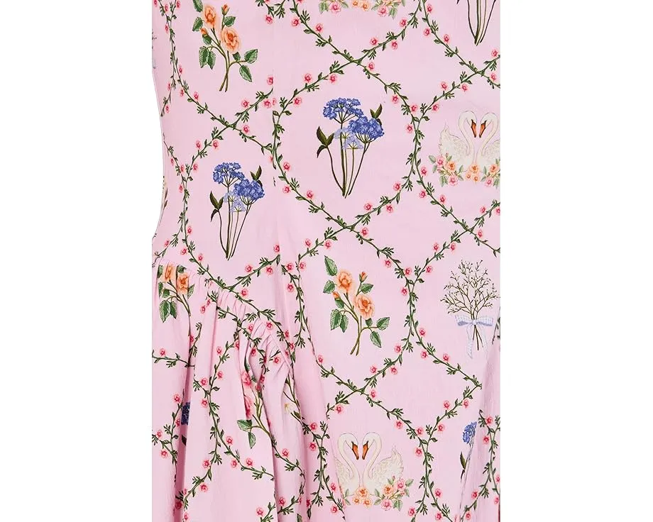 Мини-платье с квадратным вырезом и воланом на бедре Hip Flounce от Avec Les Filles