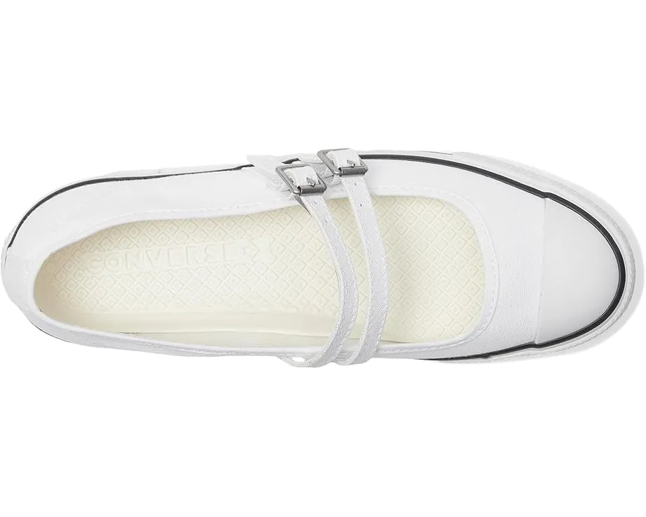 Туфли Converse Chuck Taylor All Star Dainty Mary Jane на платформе с двумя ремешками
