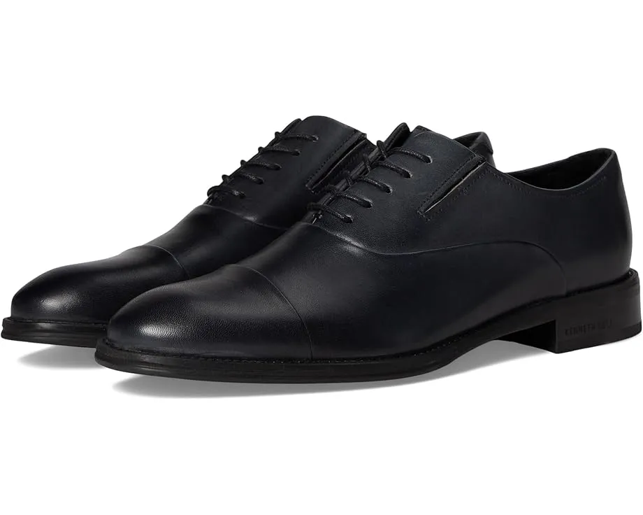 Кожаные оксфорды Tully Cap Toe с эластичной вставкой и каблуком