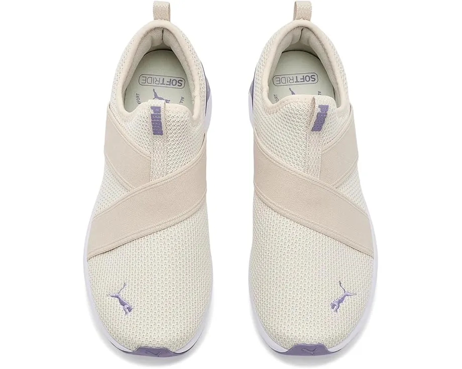 Кроссовки Puma Softride Harli Slip-on Floral с цветочным принтом