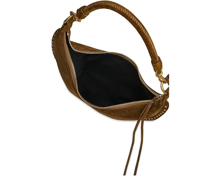 Маленькая сумка Rebecca Minkoff Darren Sm Crescent через плечо с регулируемым ремнем