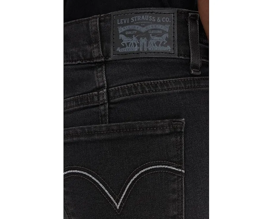 Джинсы Levi's 314 Corset Straight с корсетным поясом и прямым кроем