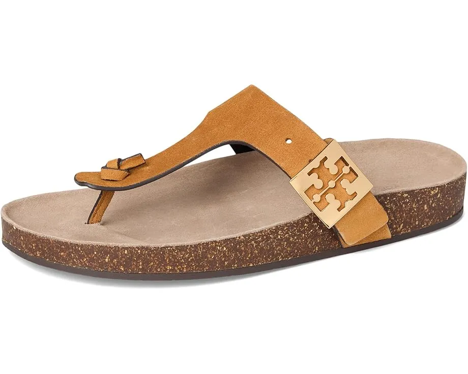 Шлепанцы Tory Burch Mellow Thong с верхом из мягкой замши