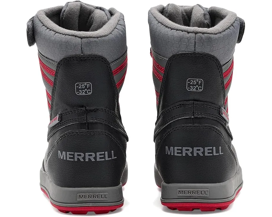 Детские зимние ботинки Merrell Kids Snow Bank 5.0 Waterproof с флисовой подкладкой