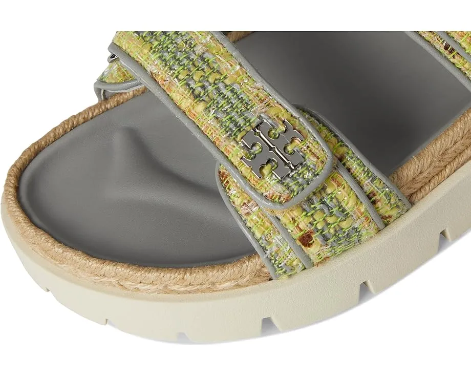 Сандалии Tory Burch Kira Rope Sport Sandal с ремешками на липучке и кожаной стелькой