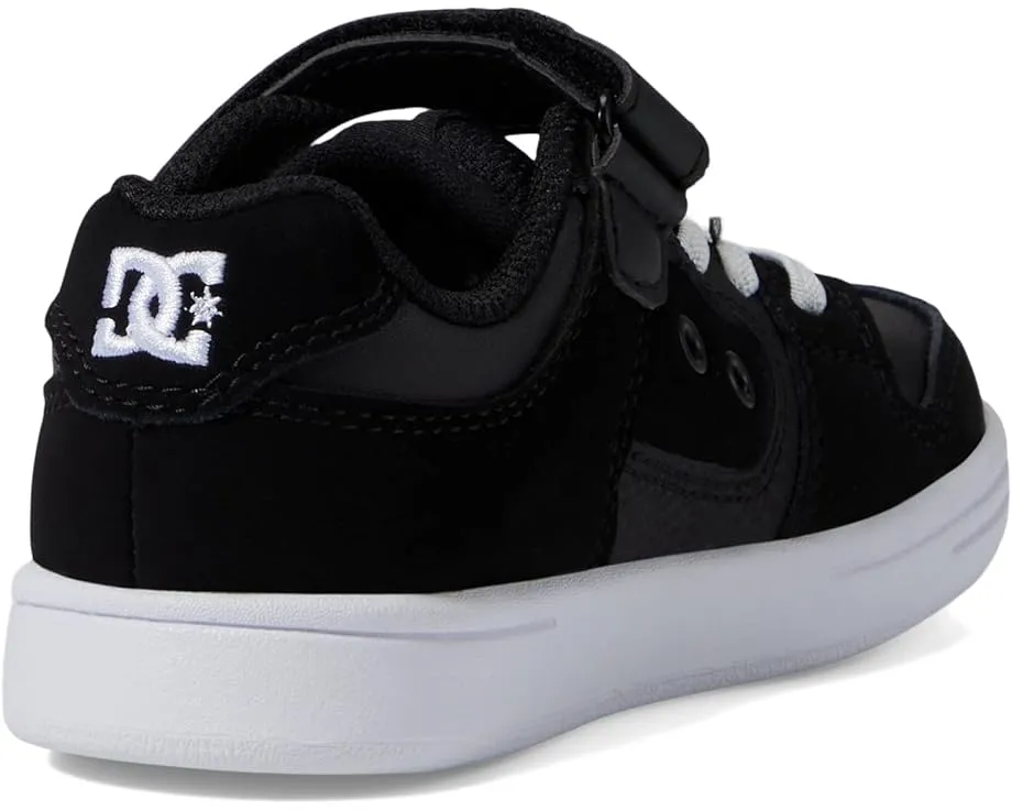 DC Manteca 4 V детские кроссовки на липучке из кожи и синтетики