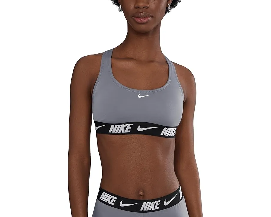 Бикини топ Nike Logo Tape с логотипом на спине и съемными чашками