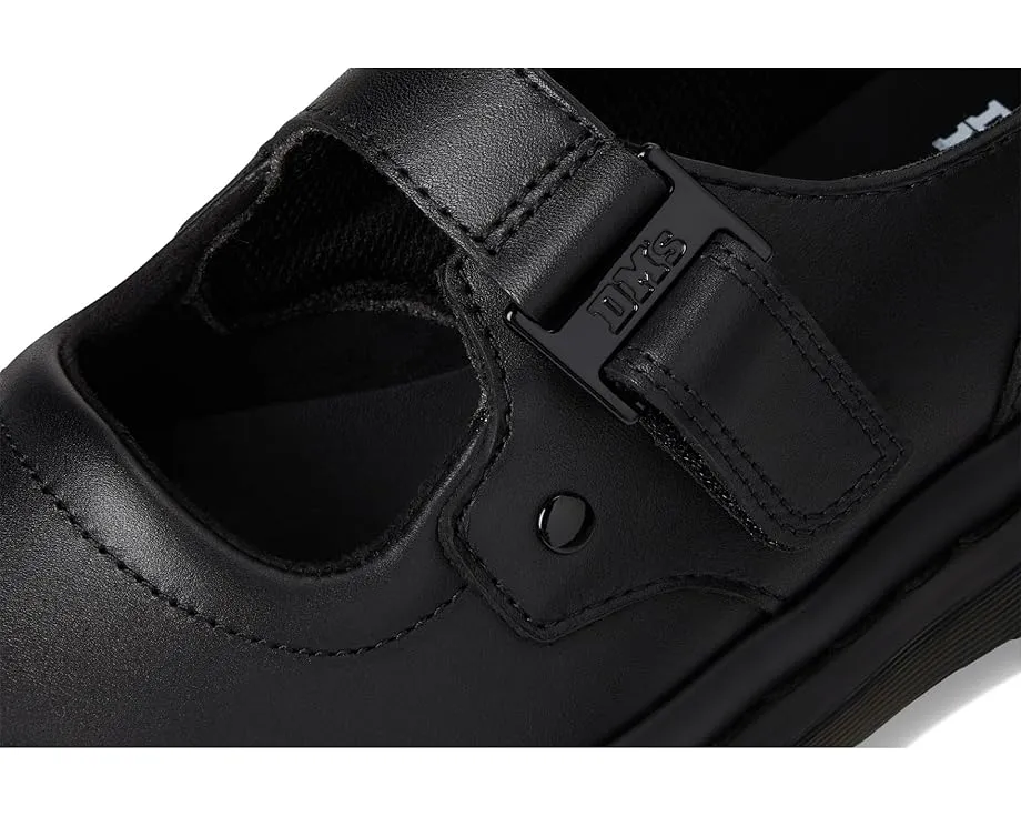 Балетки Indica Elphie Mary Jane от Dr. Martens с острым носком и пряжкой