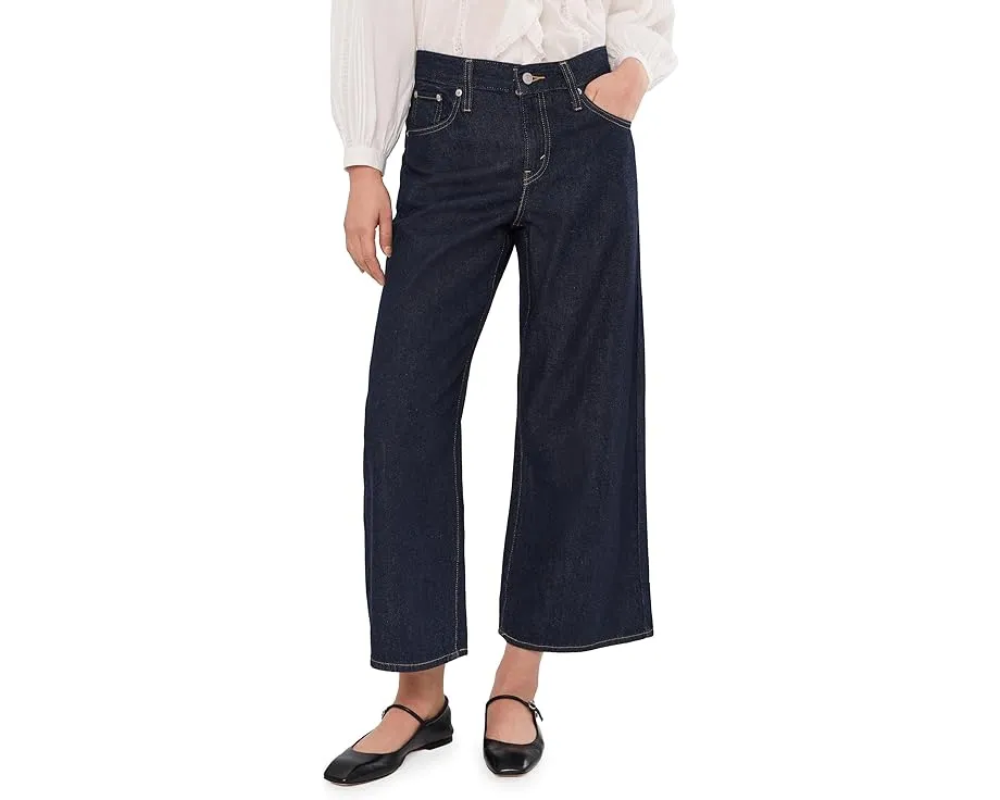 Джинсы Levi's Middy Wide Leg Ankle с широкими штанинами и средней посадкой