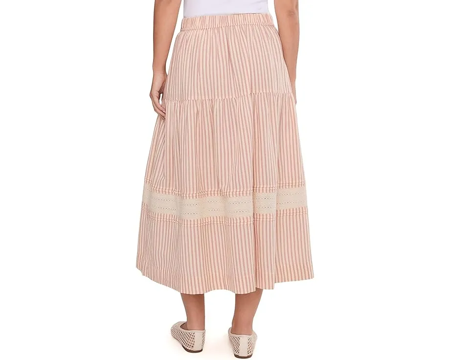 Юбка миди Toad&Co Airscape с ярусным дизайном