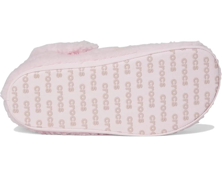 Классические тапочки Crocs Cozzzy с искусственным мехом и противоскользящей подошвой