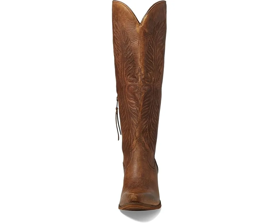 Ковбойские сапоги Ariat Guinevere Western до колена с молнией и квадратным носком