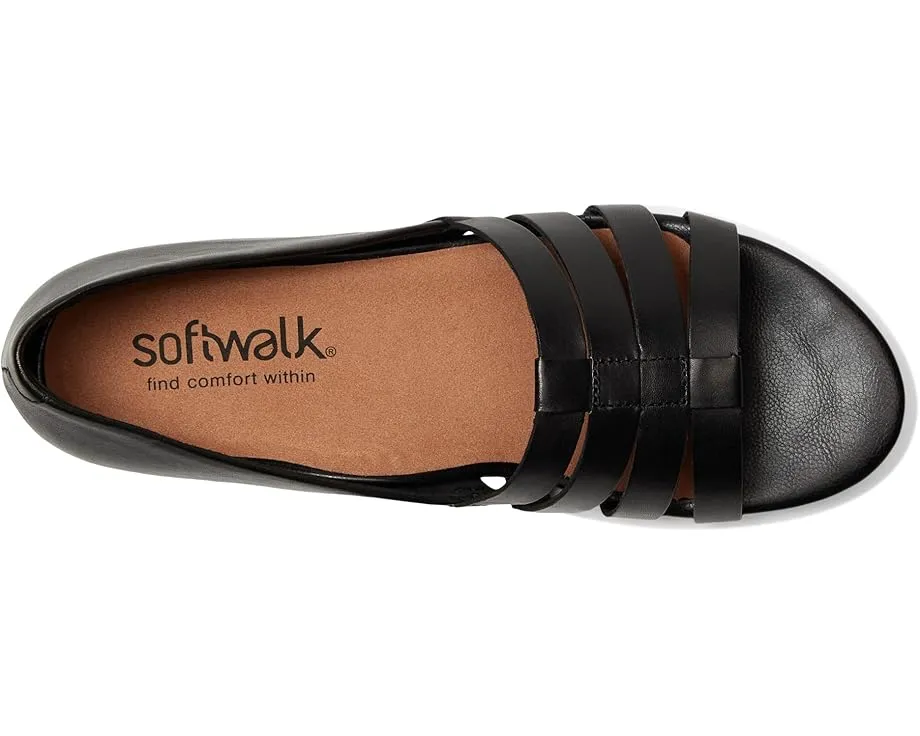 Сандалии SoftWalk Cozumel на квадратном каблуке с эластичной вставкой