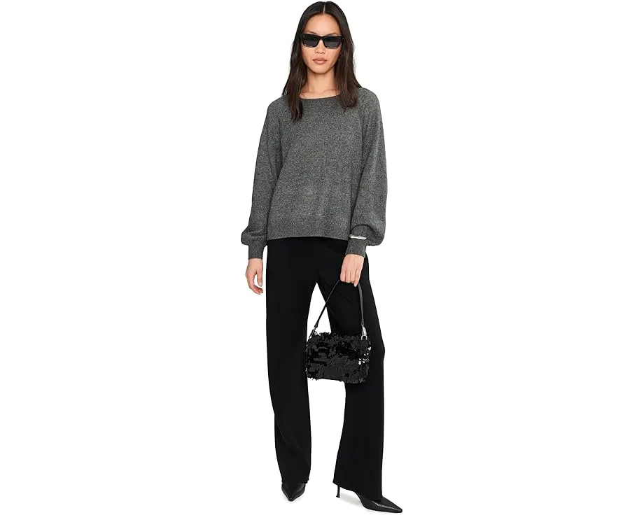 Crew Neck with Raglan Puff Sleeve