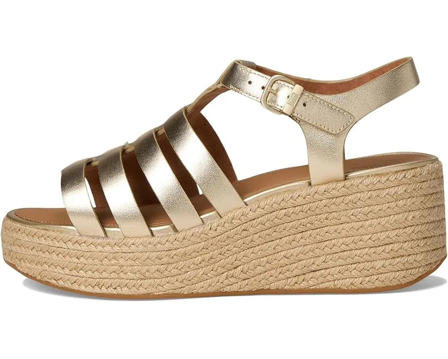 Сандалии FitFlop PLATFFORMS на платформе с эспадрильей