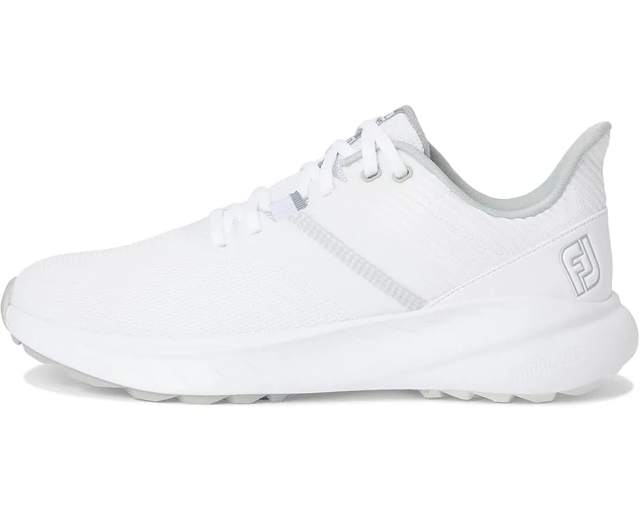 Golf обувь FootJoy FJ Flex с шипами и сетчатым верхом