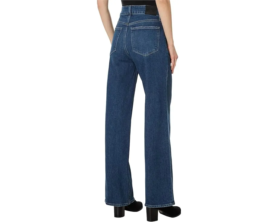 Джинсы Paige Sasha 32 дюйма с рельефными карманами и прямой посадкой