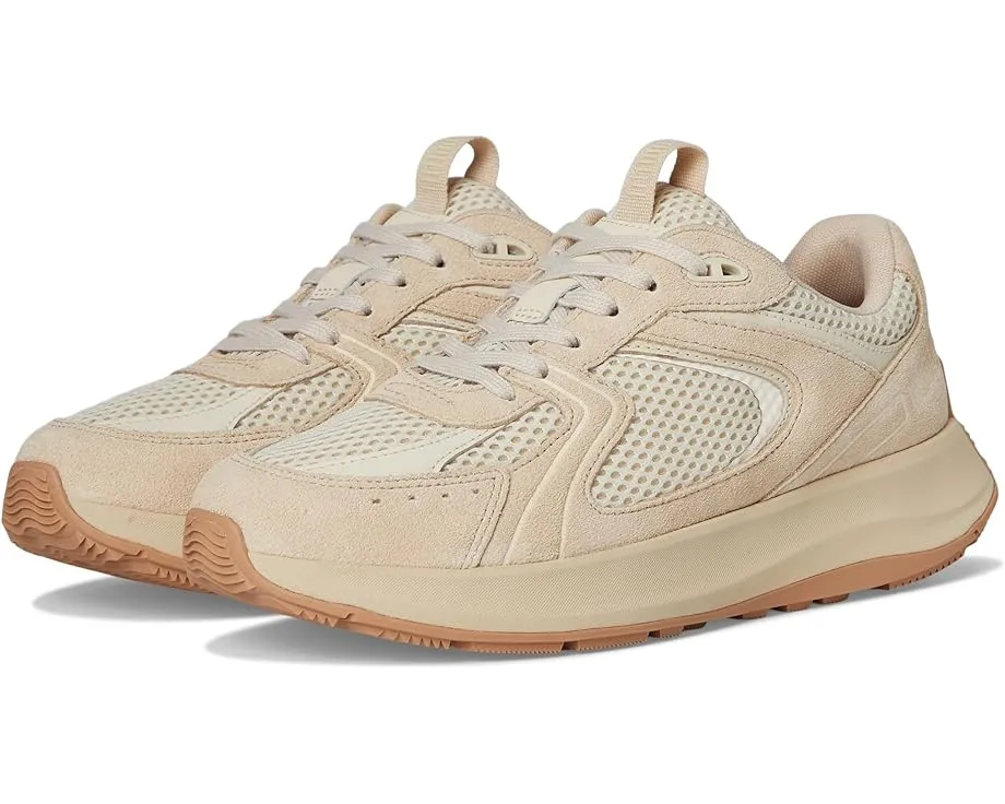 Кроссовки FitFlop F-Mode Flow на платформе с верхом из замши и сетки