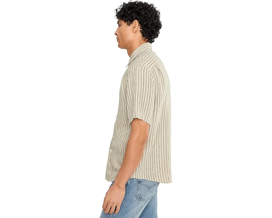 Ballston Stripe Short Sleeve Hemp Shirt