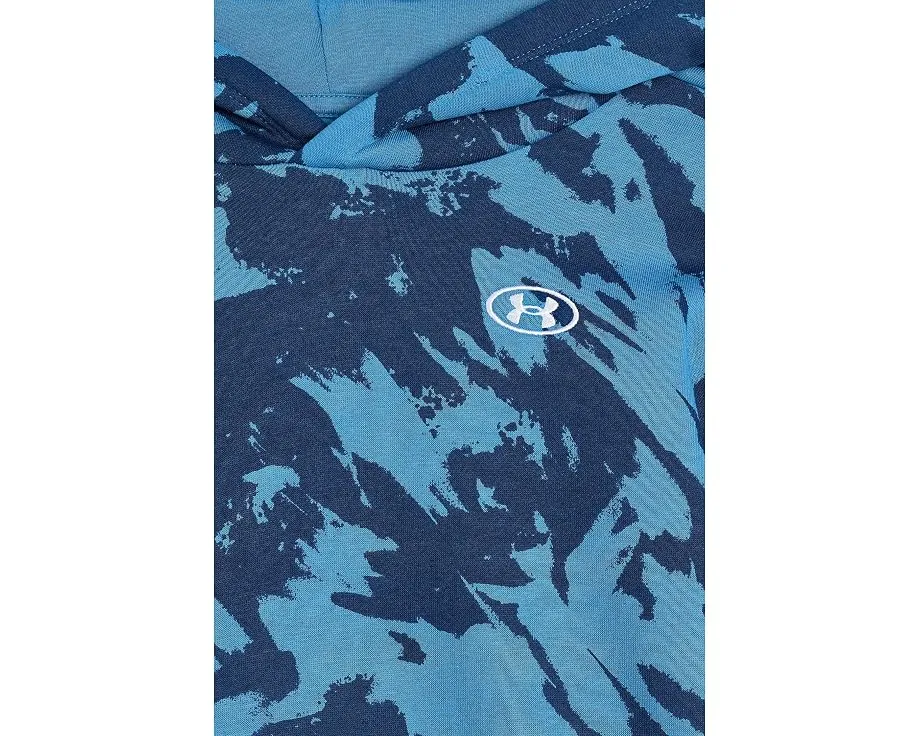 Детская флисовая кофта Rival Fleece Printed Hoodie Under Armour с принтом