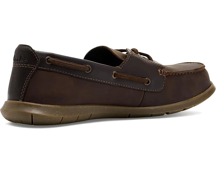 Туфли Clarks Flexway 2 Eye из нубука с гибкой резиновой подошвой