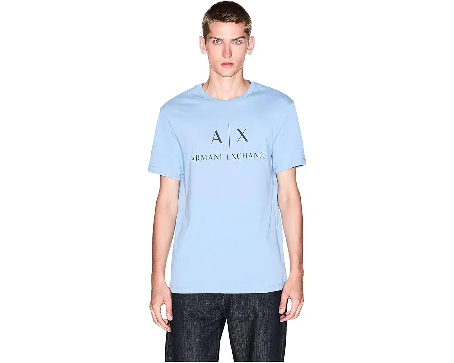 Футболка Armani Exchange Slim Fit с логотипом на груди