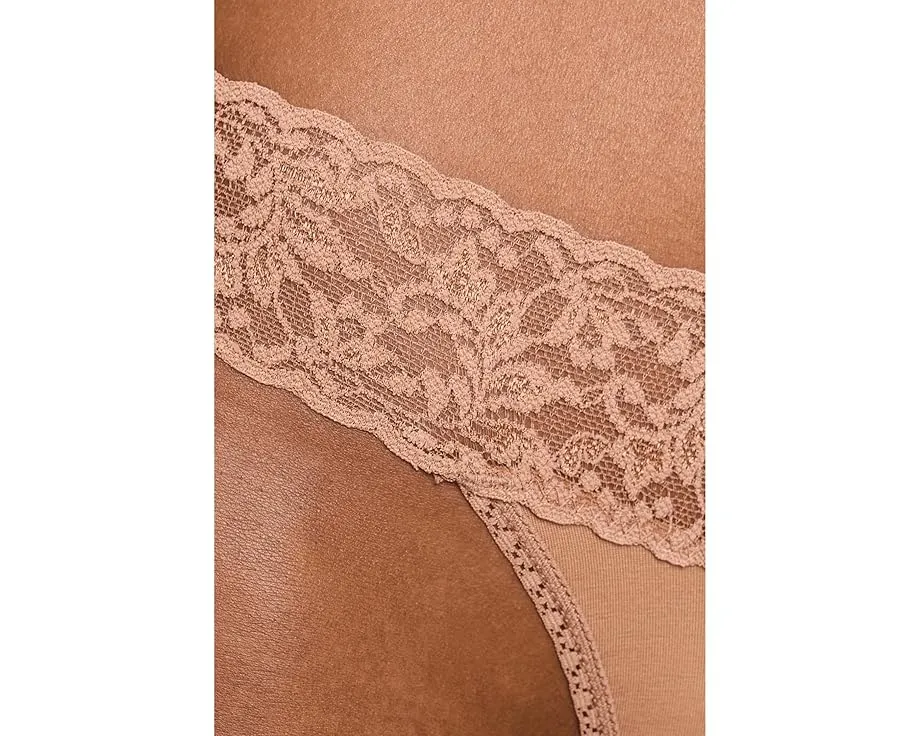 Хлопковые трусы-танга Cotton Original Rise Thong Hanky Panky
