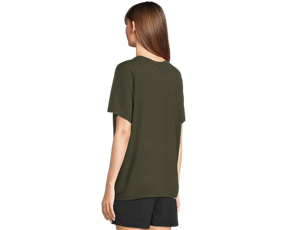 Короткий свитшот Prana Cozy Up SS Crew из конопли с защитой от запаха