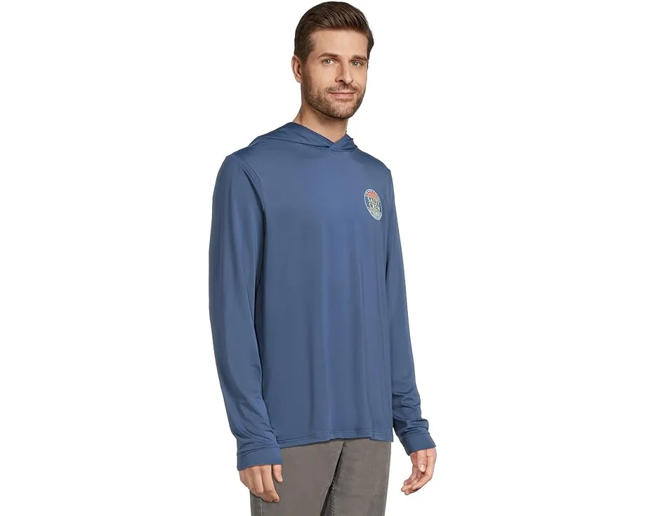 Солнцезащитная толстовка Salty Crew Simple Fade с капюшоном и UPF 50+