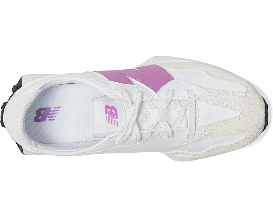 Детские кроссовки New Balance 327 с сетчатым верхом и увеличенным логотипом N